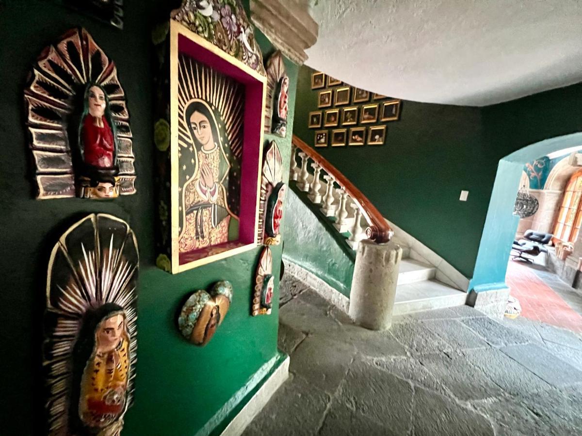 Boutique Hotel And Gallery In San Angel Inn Мехико Экстерьер фото